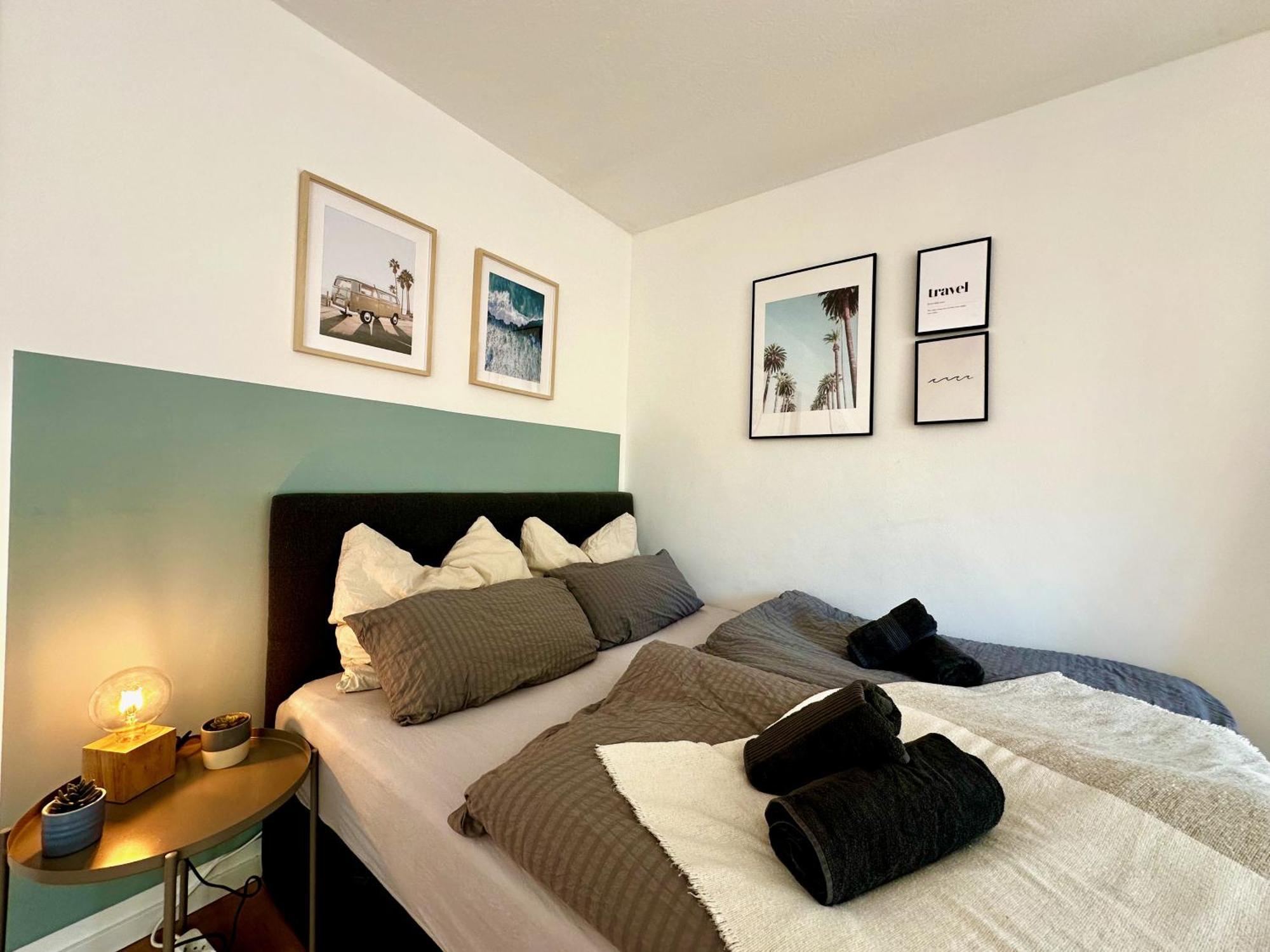 Gemuetliches 1R Apartment Mit Balkon, Parking, Tv Streaming Magdeburg Exterior foto